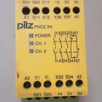 رله امرجنسی مدل PILZ PNOZ X4VDC 3n/o 1n/c