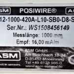 سنسور خط کش مدل ASM WS12-1000-420A-L10-SB0-D8-SAB2