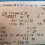 demage cranes & components AUV40TR