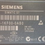 کارت آنالوگ مدل SIEMENS P6ES7 431-1KF00-0AB0 / X56789