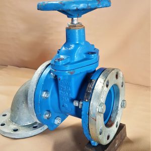 شیر کشویی زبانه لاستیکی مدل ENGJL DN100 / PN16 - 111G