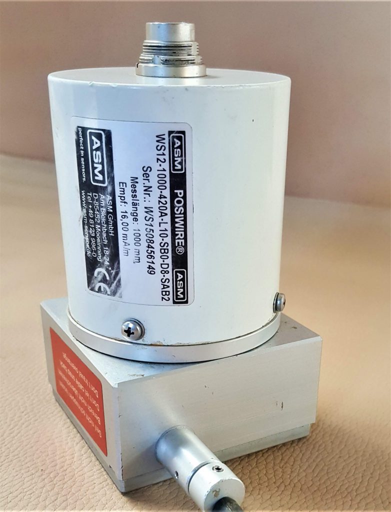 سنسور خط کش مدل ASM WS12-1000-420A-L10-SB0-D8-SAB2